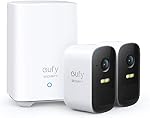 eufy security 2C 2-Cam Kit, Security Camera Outdoor, 2.4 Ghz WiFi compatitable.Wireless Home Security System with 180-Day Battery Life, HomeKit, 1080p HD, IP67, Night Vision, No Monthly Fee