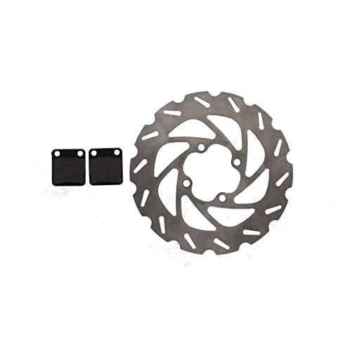 2004-2013 fits Yamaha Raptor 350 YFM350 Rear Sport Brake Rotor Disc & Rear Brake Pads