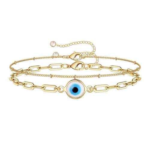 Bracelet acier inoxydable or mauvais œil turc : fini les bijoux qui noircissent