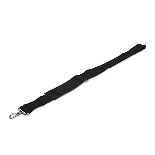 DALIX Metal Duffle Bag Strap Replacement Black Color (Black)4