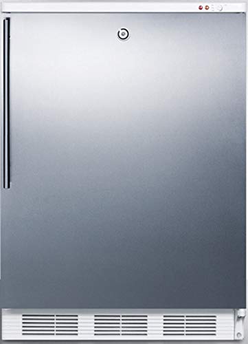 Summit VT65MLSSHV Upright Freezer, Stainless Steel on Fridge.com