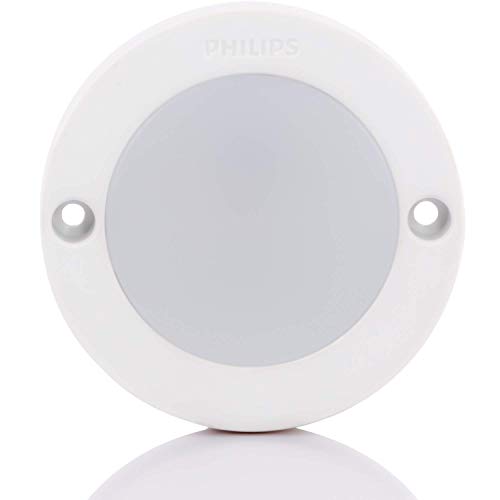 PHILIPS Plastic Star Surface 3 Watt Striker Shape Cabinet Light (Cool Day, White, Pack of 4)