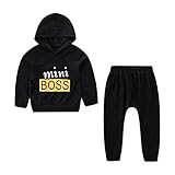 Mini-Boss Brief gedruckt Shirt Top macht Ihr Baby schöner