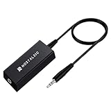 NOSTALSIC ノイズフィルター グラウンドループアイソレーター 3.5mm AUX ノイズ除去 双方向対応 電源不要 軽量コンパクト カーオーディオ/PC/スマホ/スピーカー/Bluetooth機器 等