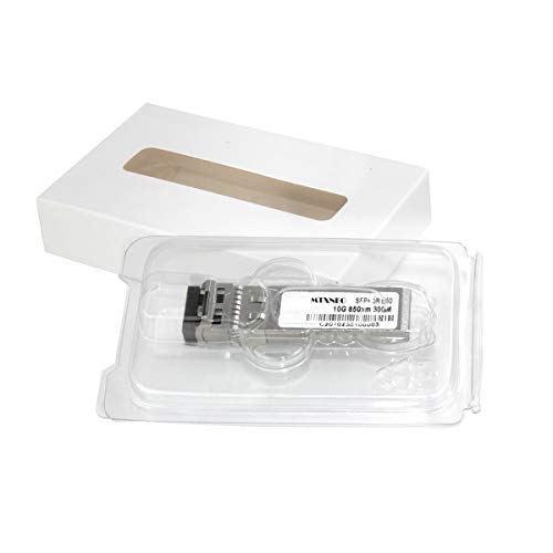 10G SFP + LC Multimode 850nm 300m DDM 10 GBase-SR SFP + Transceptor para Cisco SFP-10G-SR, Ubiquiti UF-MM-10G y otros conmutadores abiertos