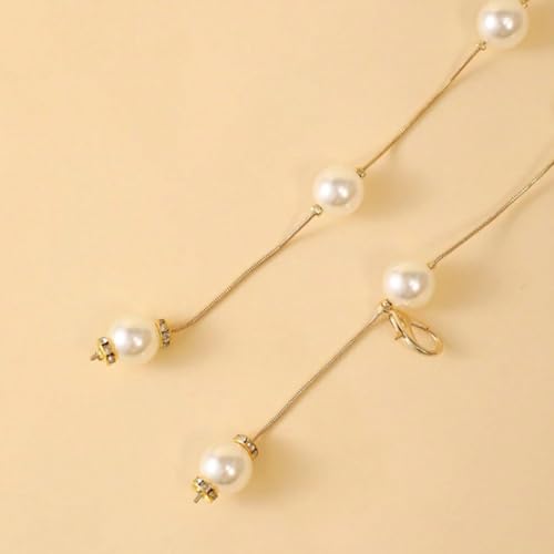 Waist Chain Belt Body Chain Jewelry for Women Pearl Flower Waist Belt Jewelry Christmas Birthday Gifts4