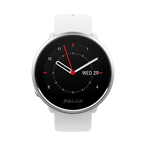 Polar Mixte Montre Multisport, Blanc-Argent, M/L