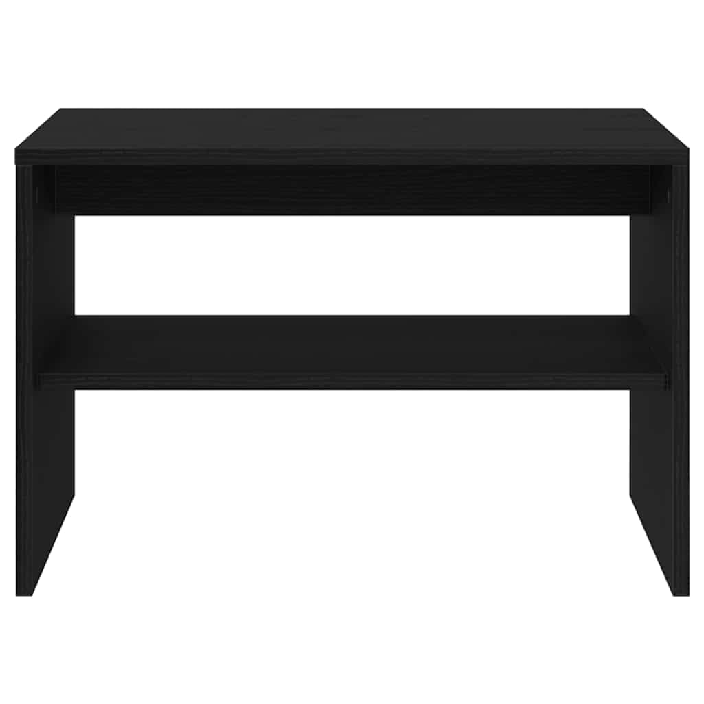 vidaXL TV-Schrank Schwarz Eichen-Optik 60x40x40 cm Holzwerkstoff, TV-Möbel, Fernsehtisch, Medienschrank, Fernsehschrank, TV-Konsole, TV-Bank, TV-Regal