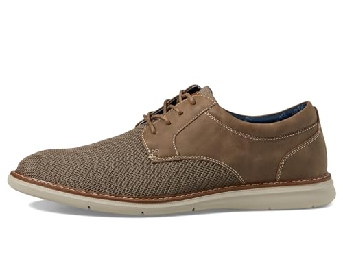 Image of Nunn Bush Chase Knit Plain Toe Oxford Lightweight Breathable Versatile Lace Up