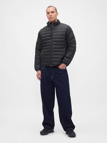 Image of GAP Men's Logo Lightweight Puffer Jacket