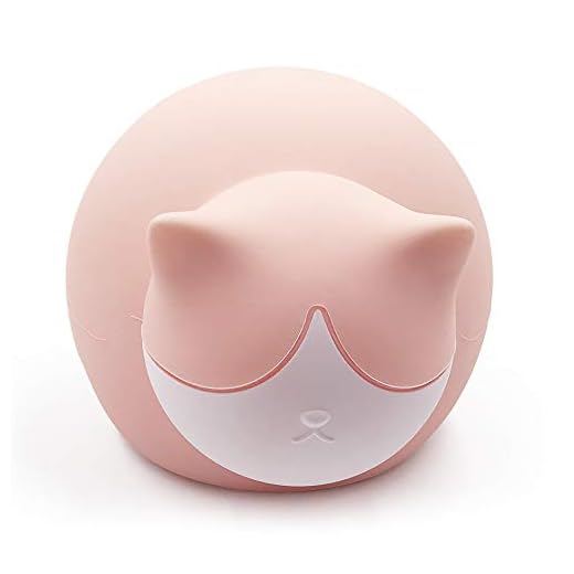 Mr Strong Hot Water Bottle-Premium Classic Rubber Hot Water Bottle ,Microwavable Silicone Soft with Cotton Cover for Kids Adults,Lovely Cat Hot Water Bag Great for Hot Compress and Heat Therapy-Pink