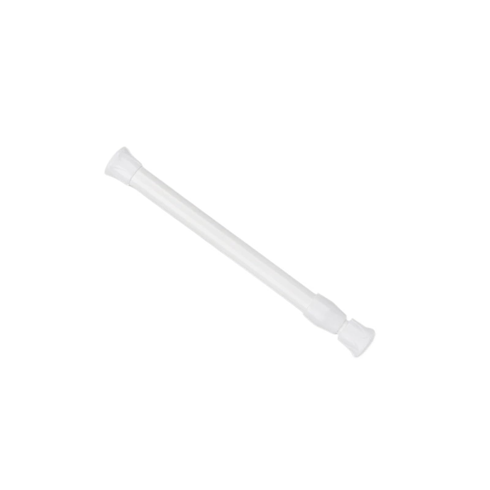 2Pcs Multi Purpose Adjustable Curtain Telescopic Pole Extendable Sticks Hanging Rods Spring Load Hanger for Bathroom(18-27cm)