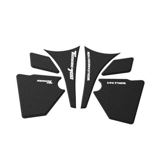 Stickers Réservoir pour Tenere 700 World Raid Rally 2022 2023 Antidérapant C Black