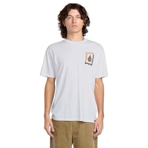 T-shirt Volcom Cornerstone Short Sleeve XL idéal pour vos sessions skate de l'été