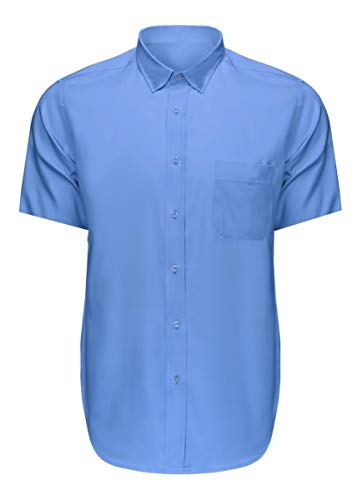 Camisa Social Manga Curta Microleve Não Amassa