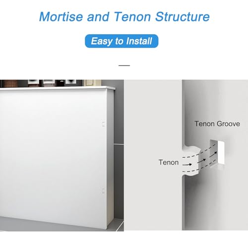 Cubre radiador de pared para ocultar tuberías feas con un mueble compacto 5