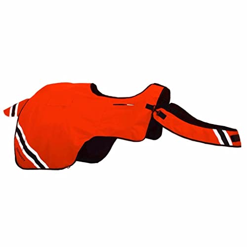 Tapis d'exercice enveloppant Equisafety rouge XS poney Show Pony couverture