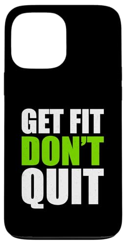 Get Fitter Train Hard Dun Quit �W�� ���`�x�[�V���� �t�B�b�g�l�X���D�� �X�}�z�P�[�X iPhone 13 Pro Max �p