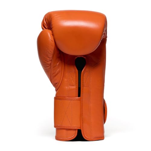 Guantes de boxeo profesionales de piel para combate y saco de la marca Flow Challenge 2