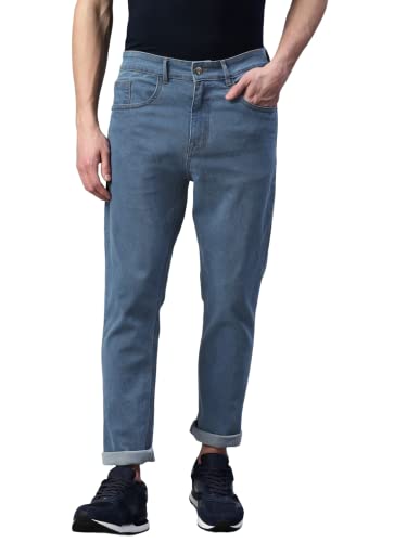 Image of Hubberholme Men's Stretchable Slim Fit Jeans - Casual Cotton Jeans for Men