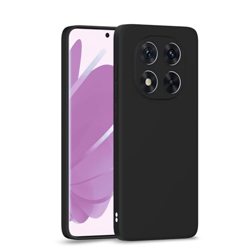 Image of Outlouders Back Cover for Redmi Note 14 Pro 5G | Camera Protection | Durable Soft Matte Silicone Bumper Case (Black)