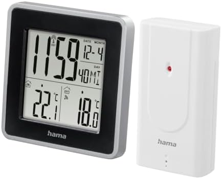 Hama I Weather Station with Digital Display Indoor and Outdoor (Home Weather Station, "EWS Intro", D...