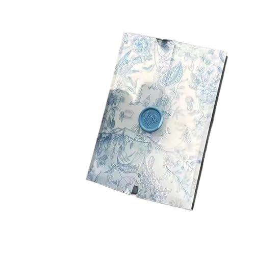 Enveloppes en papier vélin translucide bleu pour invitation mariage et faire-part créatif