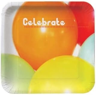 Chic Birthday 10-inch Paper Plates 8 Per Pack