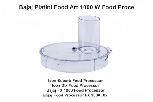 Image of Bajaj Original Food Processor Bowl With Lid | Compatible FX1000 & Icon DLX