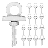 YARNOW 50 Pezzi Regolatore Catena Bicicletta Regolabile in Acciaio Bulloni Resistenti per Singole e Fixed Gear Strumento Portatile Antiscivolo per Tensione Catena Precisa e Prevenzione