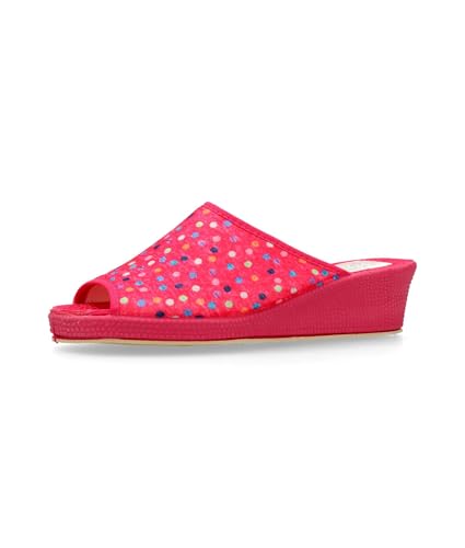 Vanessa Zapatilla De Casa Pinki Confort Mujer - 37, Rosa