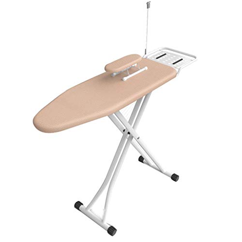 Tabla de Planchar Grande con Bandeja y Soporte para Cables, Estante para Planchar, hogar, Dormitorio, Sala de Estar, Cubierta para Mesa de Planchar