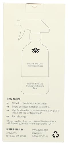AYÉYA Reusable Spray Bottle – Durable, Refillable Cleaning Spray Bottle for AYEYA Tablets & Everyday Use | Adjustable Nozzle for Home, Garden, and More2