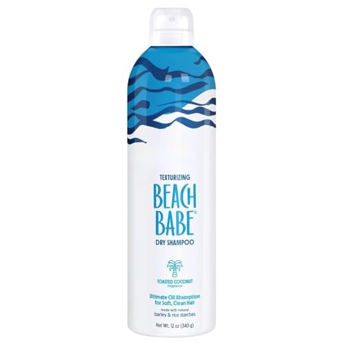 Your Not Mother Beach Babe Dry Shampoo XL 12 oz Oil-Absorbing Hair Spray for All Hair Types Adds Volume & Beachy Texture No White Residue Sulfate-Free Dry Cleanser for Fresh Hair Without Washing