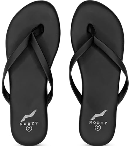 Image of NORTY Women's Memory Foam Flip Flops, Slides & Sandals, Runs 1 Size Small