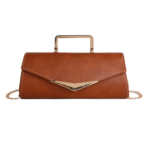 Image of Women Vegan Leather Evening Handbag Crocodile Pattern Handle Clutch Purse Cross Body Envelope Bag