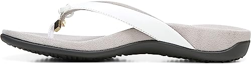 Image of Vionic Women's Rest Bella Toe Post Sandal- Supportive Ladies Orthotic Sandals that include Three Zone Comfort with Arch Support- Flip Flop for Ladies, Medium and Wide Width Size 5-12
