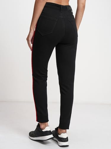 Image of Tokyo Talkies Women's Super Skinny Fit Regular Jeans | Stretchable Mid-Rise Jeans Pant