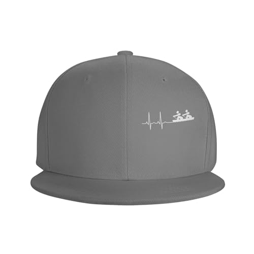 Rowers Heartbeat Rowing Adjustable Outdoor Baseball Hat Flat Hat3
