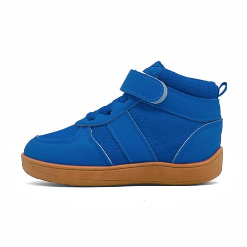 Kids Sneakers High Top Martial Arts Shoes for Wrestling Training Boxing with Flexible Durable Sole Ages 2-16Y3
