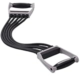 Ciieeo Entrenador de Fuerza con Polea de Pared Ajustable para Fitness Cuerda Elástica Resistente para Entrenamiento de Pecho Brazos y Espalda Casa