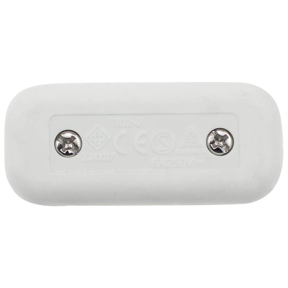 Greluma 3 Pz Interruttore A Cavo In Linea, Interruttore A Bilanciere Di Controllo DPST On-off AC 250 V 6 A Per Lampada Da Tavolo Da Camera Da Letto - Foto 9