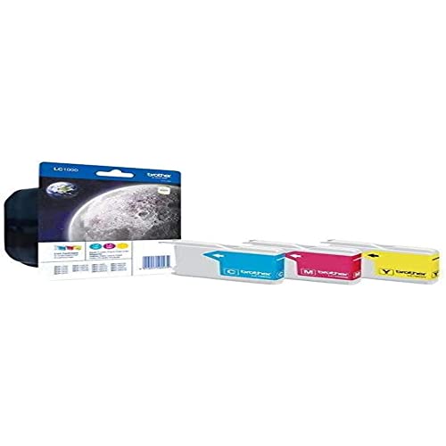 Cartouches Brother LC1000 multipack de 3 encres cyan magenta jaune