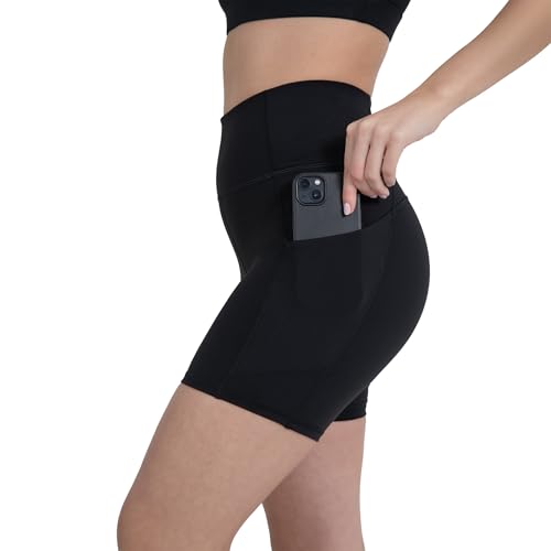 YITTY Active Women's UltraLuxe High Waist Pocket Biker Shorts – 3