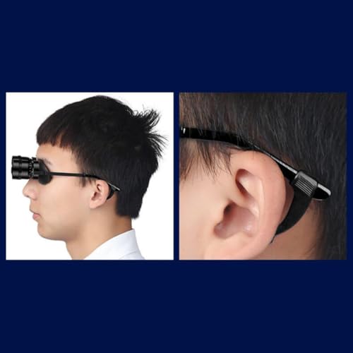 Binoculares de pesca comodos estilo gafas para no cansar la vista 5