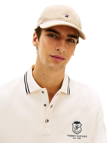 Image of Tommy Hilfiger Men's Cotton 85 Logo Adjustable Baseball Cap