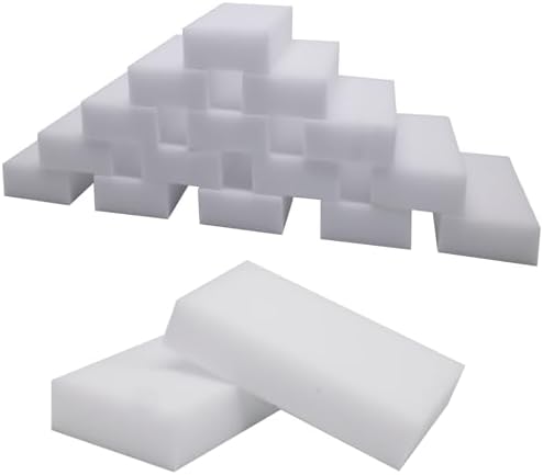 100 Pack Melamine Sponge Foam Cleaning Pads Multi-Functional