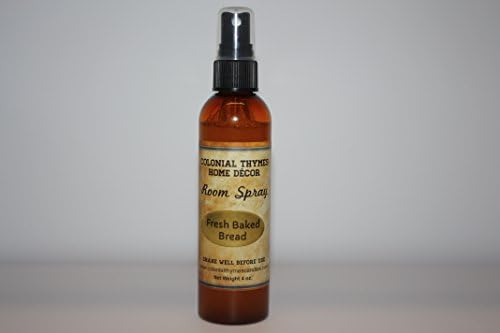 Colonial Thymes Fresh Baked Bread Scented Room & Linen Spray, 4 Fluid Ounces
