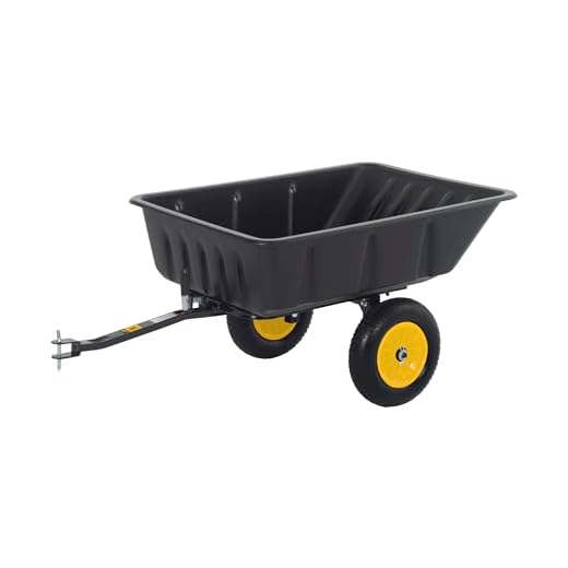 Polar Trailer #9393 LG 7, 65" x 31" x 28" Lawn and Garden Trailer