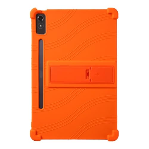 Étui Lenovo Tab M8 4e gén orange silicone antichoc TB301XU